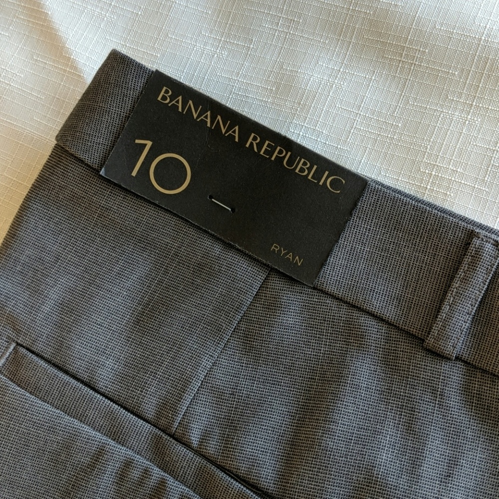 Banana Republic Ryan Slacks Sz 10